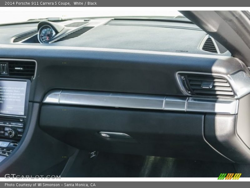 White / Black 2014 Porsche 911 Carrera S Coupe