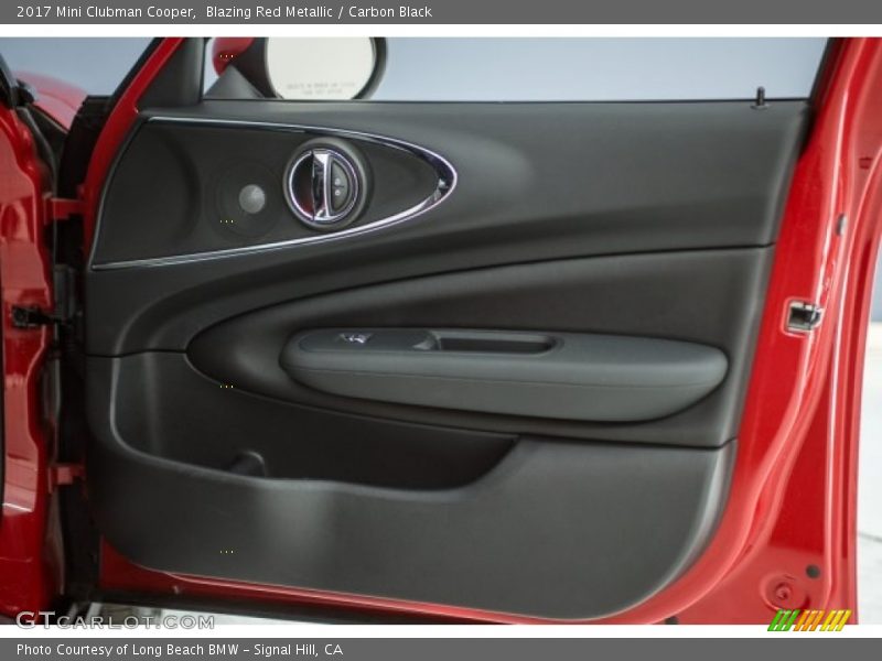 Blazing Red Metallic / Carbon Black 2017 Mini Clubman Cooper