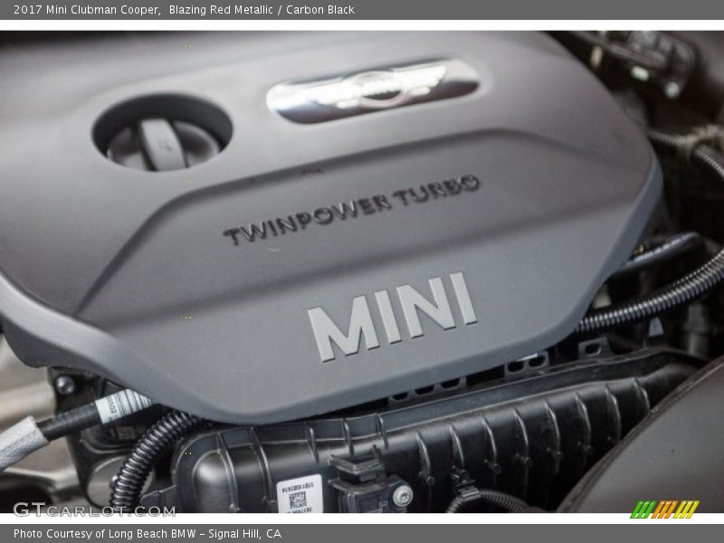 Blazing Red Metallic / Carbon Black 2017 Mini Clubman Cooper