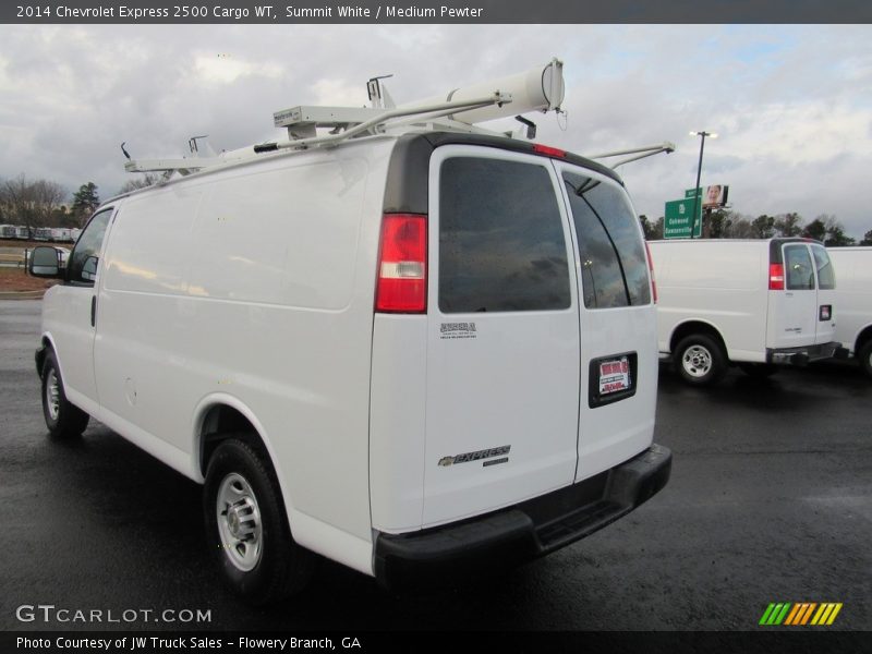 Summit White / Medium Pewter 2014 Chevrolet Express 2500 Cargo WT