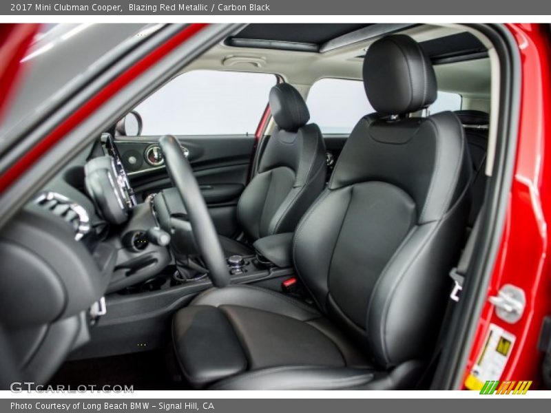 Blazing Red Metallic / Carbon Black 2017 Mini Clubman Cooper