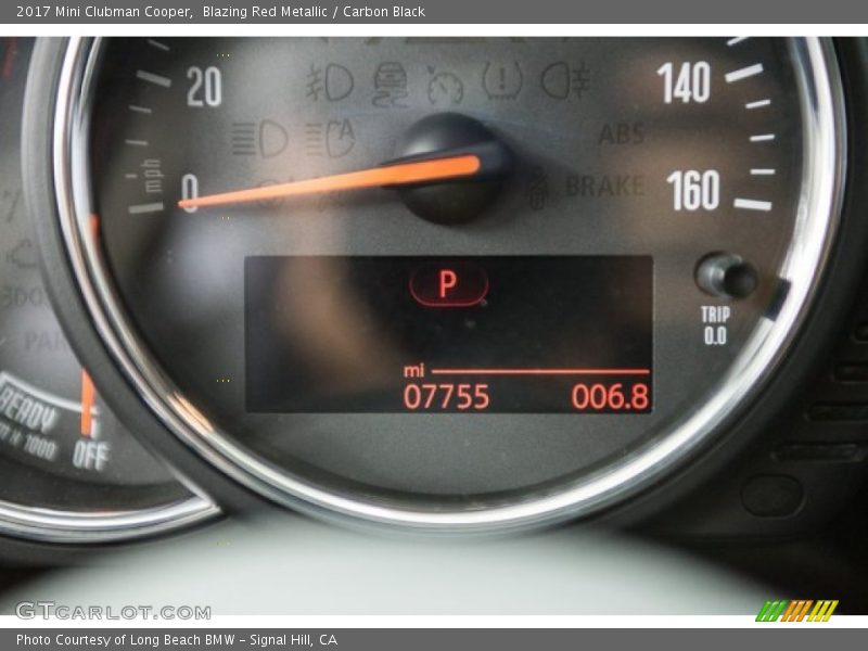 Blazing Red Metallic / Carbon Black 2017 Mini Clubman Cooper