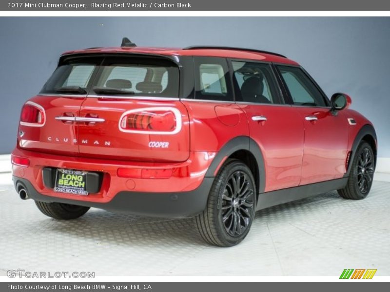 Blazing Red Metallic / Carbon Black 2017 Mini Clubman Cooper
