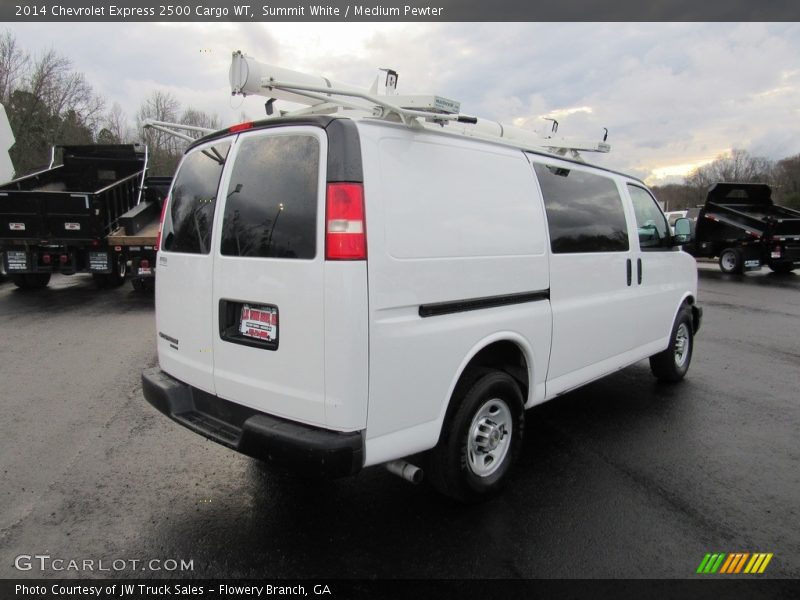 Summit White / Medium Pewter 2014 Chevrolet Express 2500 Cargo WT