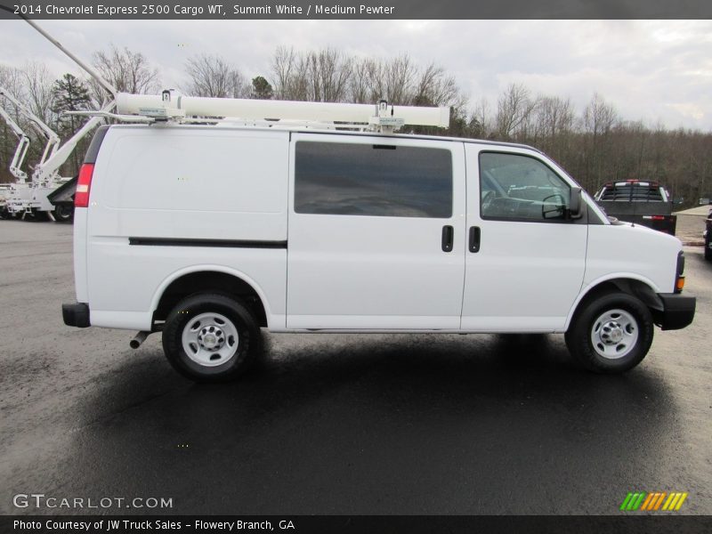 Summit White / Medium Pewter 2014 Chevrolet Express 2500 Cargo WT