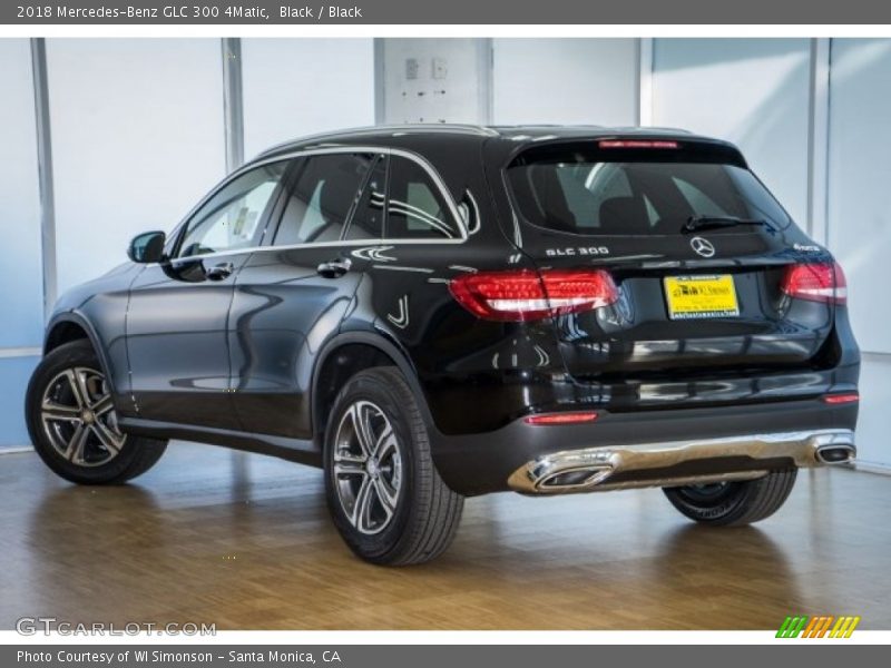 Black / Black 2018 Mercedes-Benz GLC 300 4Matic