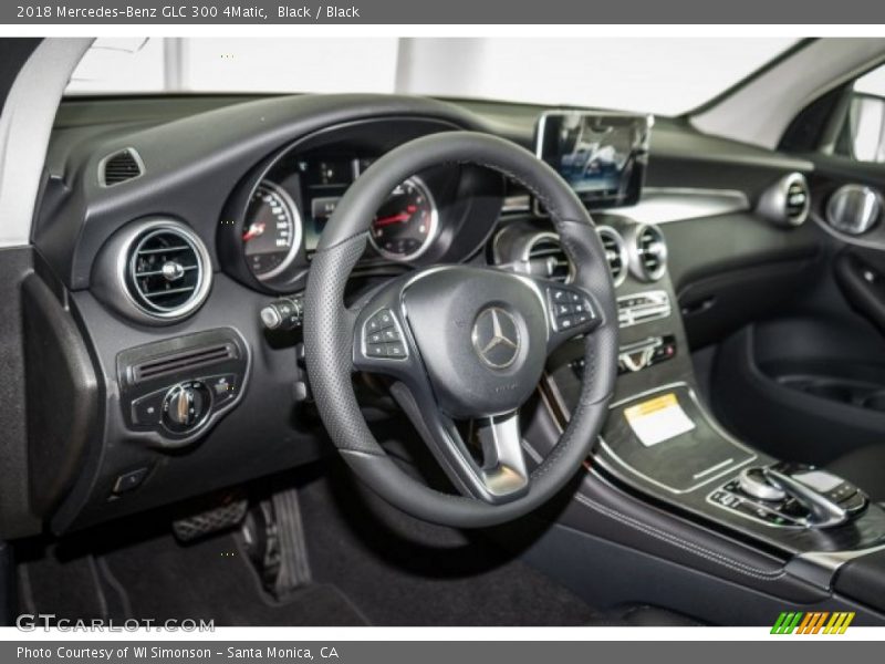 Black / Black 2018 Mercedes-Benz GLC 300 4Matic
