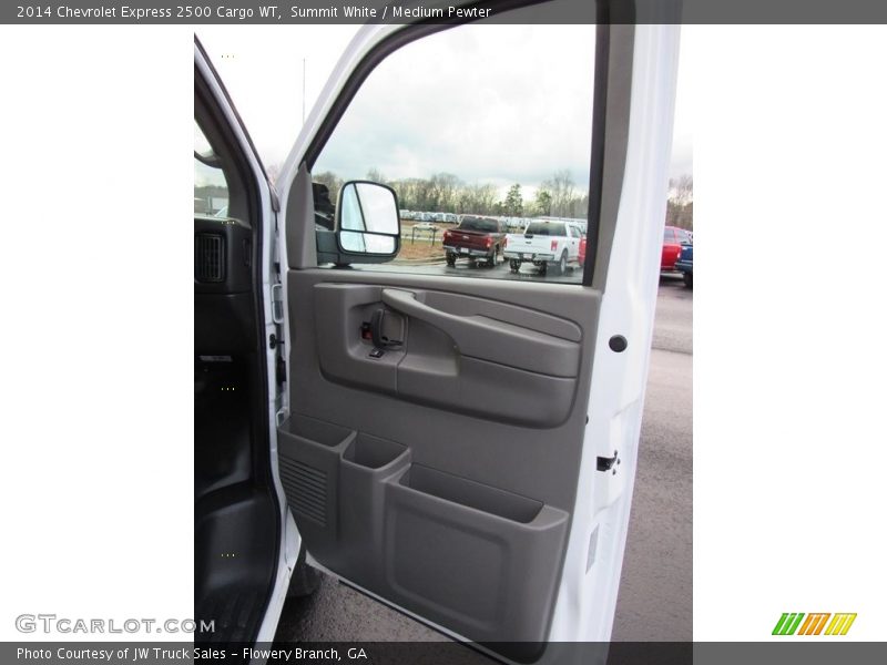 Summit White / Medium Pewter 2014 Chevrolet Express 2500 Cargo WT