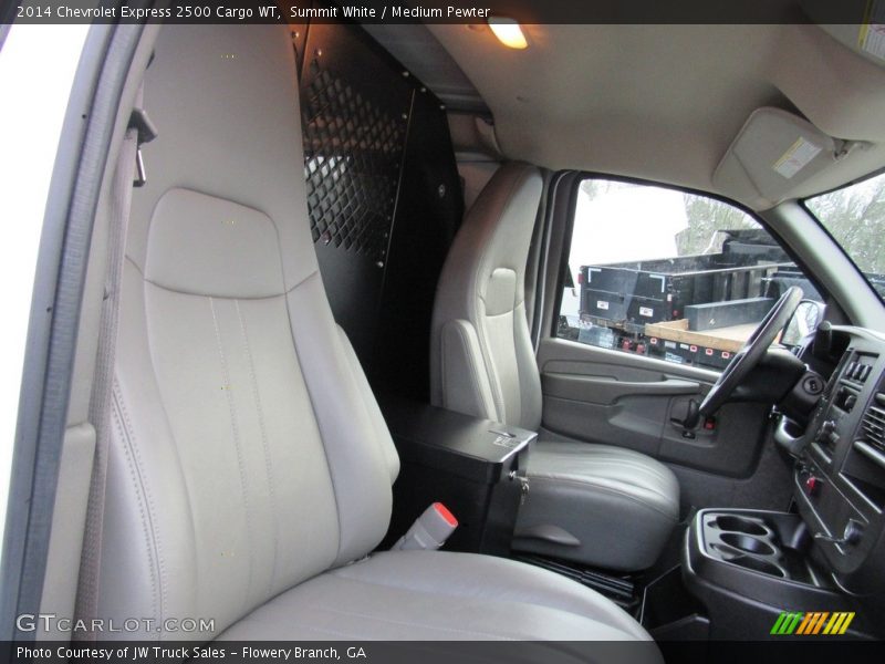 Summit White / Medium Pewter 2014 Chevrolet Express 2500 Cargo WT