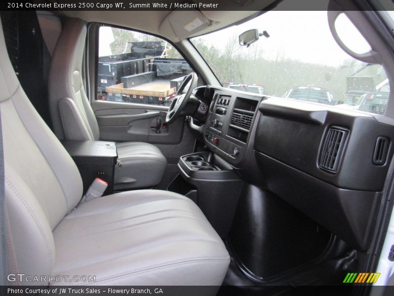 Summit White / Medium Pewter 2014 Chevrolet Express 2500 Cargo WT