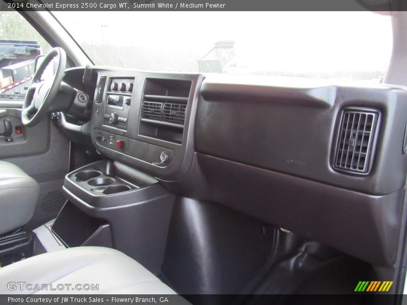 Summit White / Medium Pewter 2014 Chevrolet Express 2500 Cargo WT
