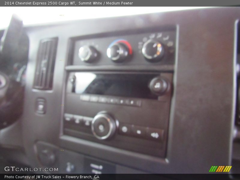 Summit White / Medium Pewter 2014 Chevrolet Express 2500 Cargo WT