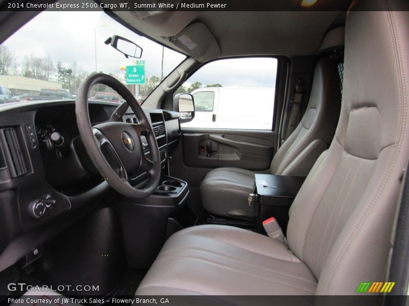 Summit White / Medium Pewter 2014 Chevrolet Express 2500 Cargo WT