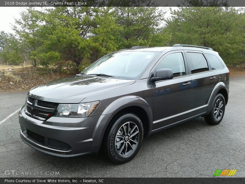 Granite Pearl / Black 2018 Dodge Journey SE
