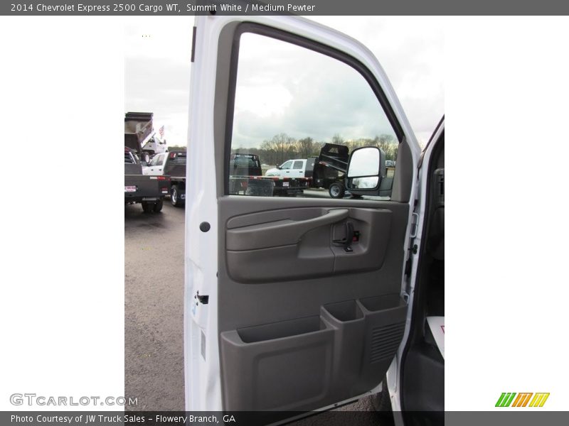 Summit White / Medium Pewter 2014 Chevrolet Express 2500 Cargo WT