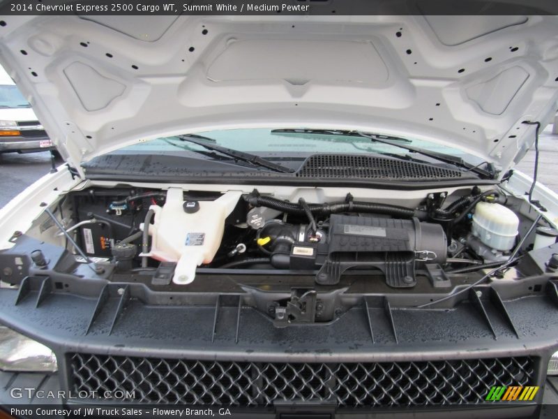 Summit White / Medium Pewter 2014 Chevrolet Express 2500 Cargo WT