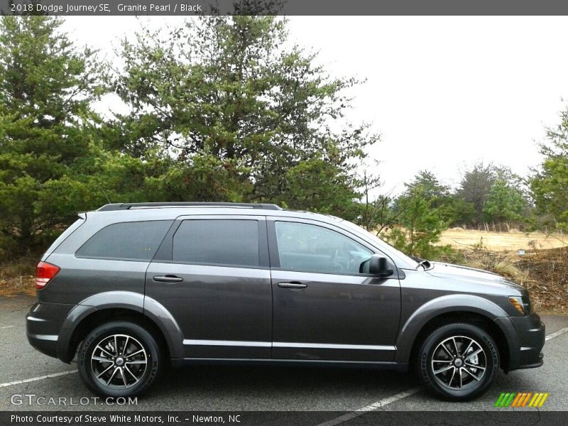 Granite Pearl / Black 2018 Dodge Journey SE