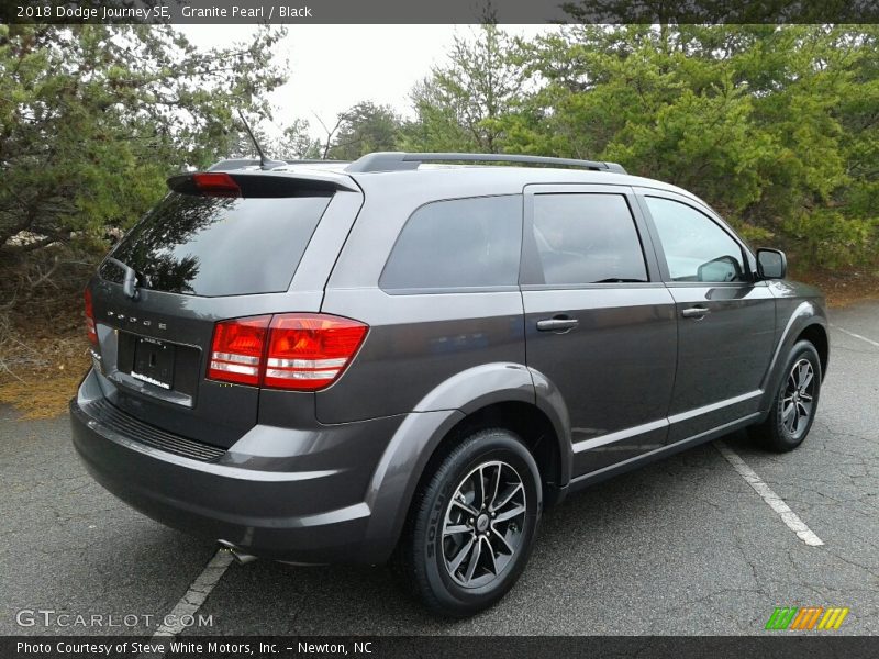 Granite Pearl / Black 2018 Dodge Journey SE