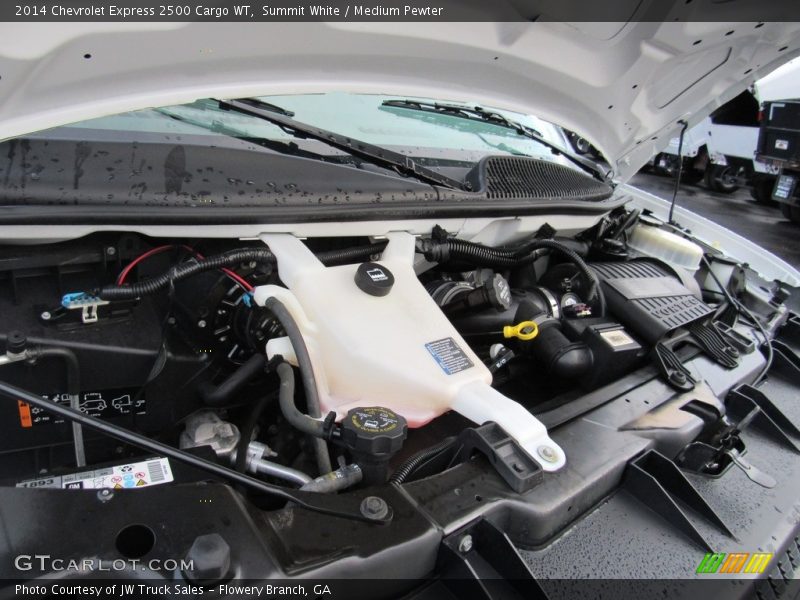 Summit White / Medium Pewter 2014 Chevrolet Express 2500 Cargo WT