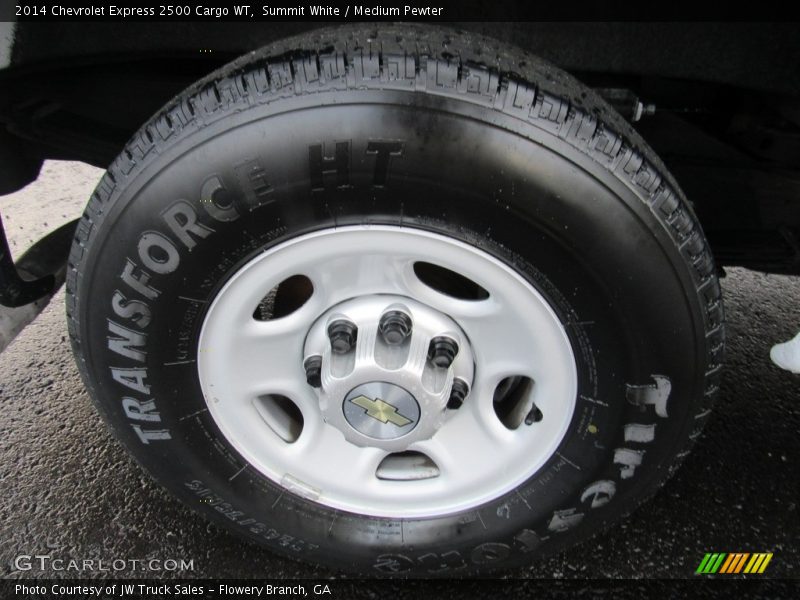 Summit White / Medium Pewter 2014 Chevrolet Express 2500 Cargo WT