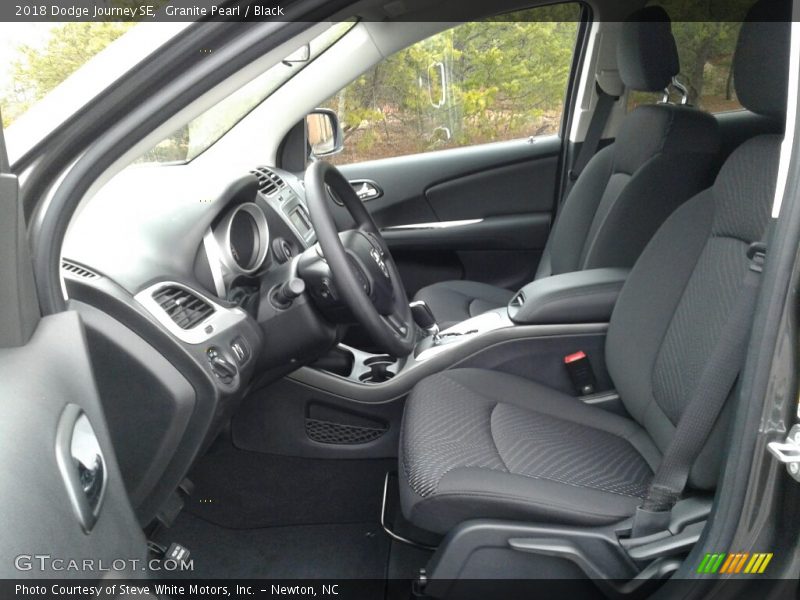 Granite Pearl / Black 2018 Dodge Journey SE