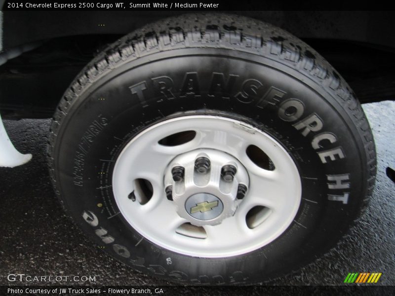 Summit White / Medium Pewter 2014 Chevrolet Express 2500 Cargo WT