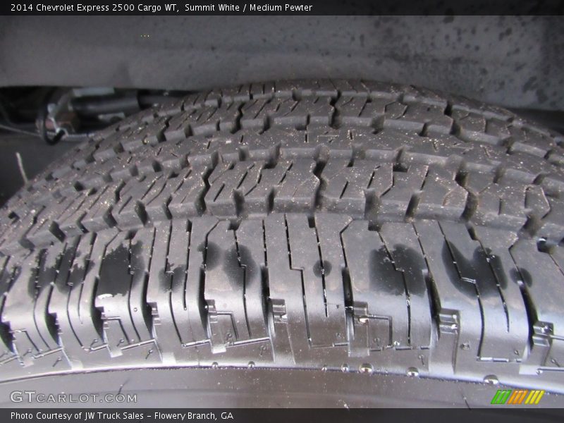 Summit White / Medium Pewter 2014 Chevrolet Express 2500 Cargo WT
