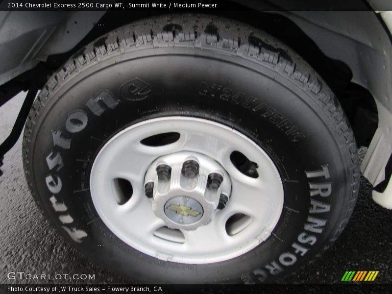 Summit White / Medium Pewter 2014 Chevrolet Express 2500 Cargo WT