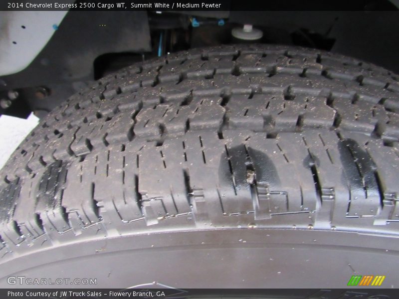 Summit White / Medium Pewter 2014 Chevrolet Express 2500 Cargo WT