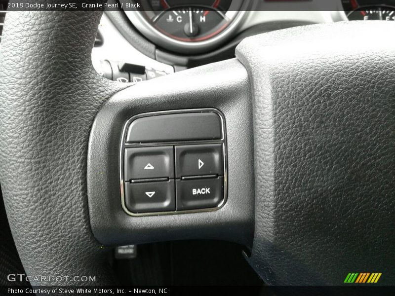 Granite Pearl / Black 2018 Dodge Journey SE