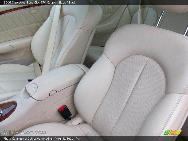 Black / Black 2006 Mercedes-Benz CLK 350 Coupe