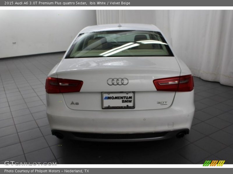 Ibis White / Velvet Beige 2015 Audi A6 3.0T Premium Plus quattro Sedan
