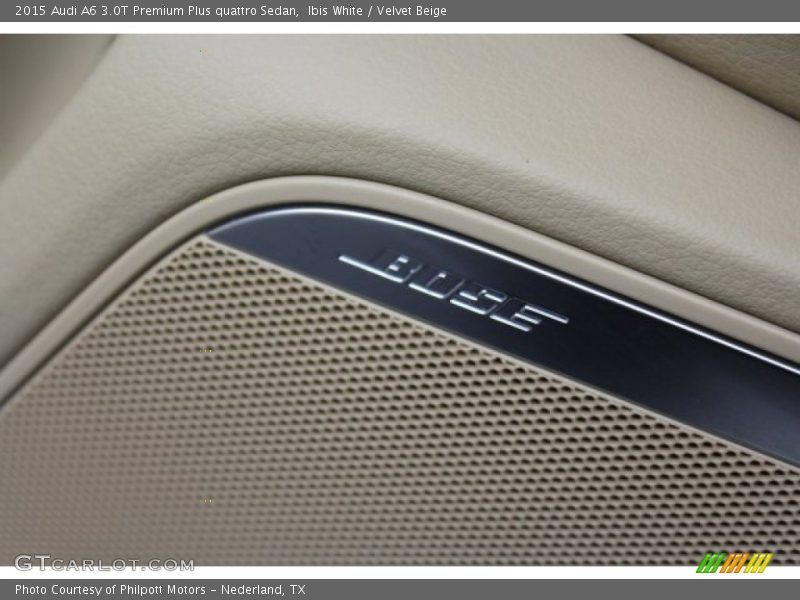 Ibis White / Velvet Beige 2015 Audi A6 3.0T Premium Plus quattro Sedan