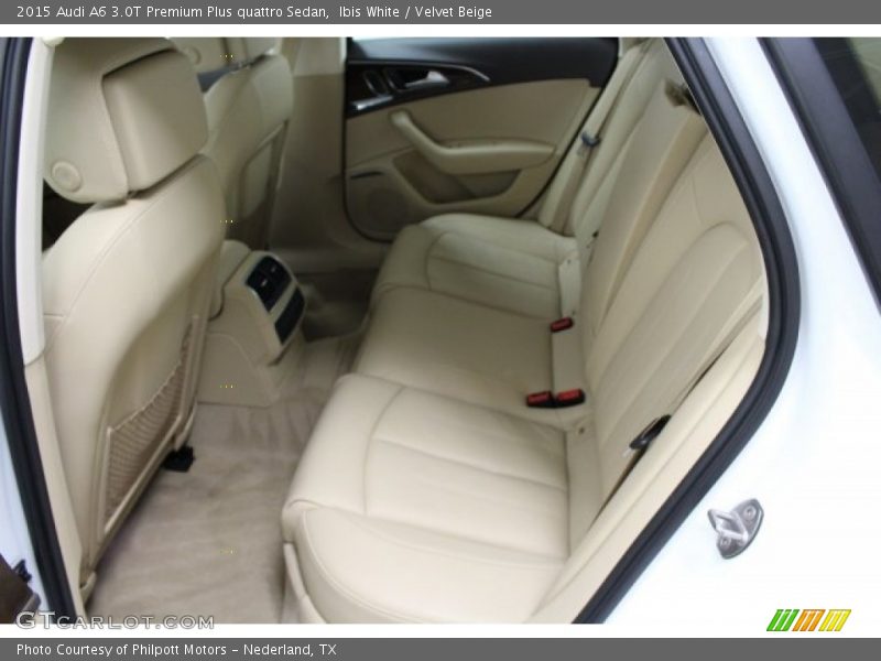 Ibis White / Velvet Beige 2015 Audi A6 3.0T Premium Plus quattro Sedan