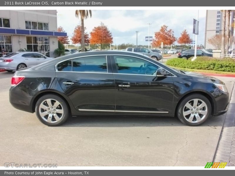 Carbon Black Metallic / Ebony 2011 Buick LaCrosse CXS
