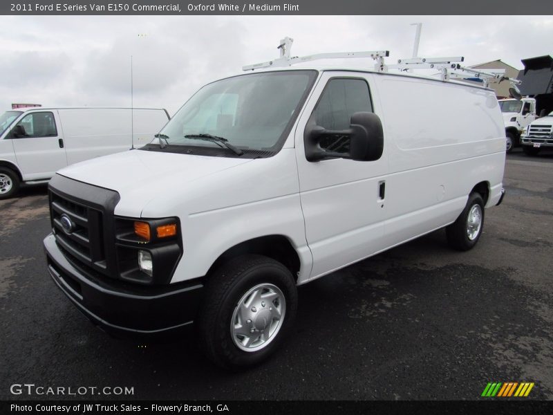 Oxford White / Medium Flint 2011 Ford E Series Van E150 Commercial