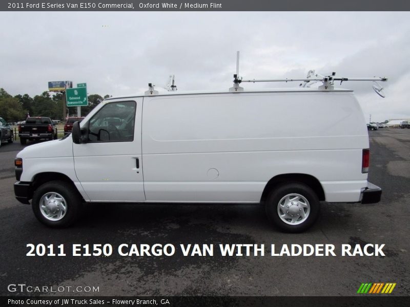Oxford White / Medium Flint 2011 Ford E Series Van E150 Commercial