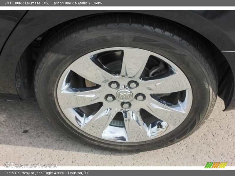 Carbon Black Metallic / Ebony 2011 Buick LaCrosse CXS