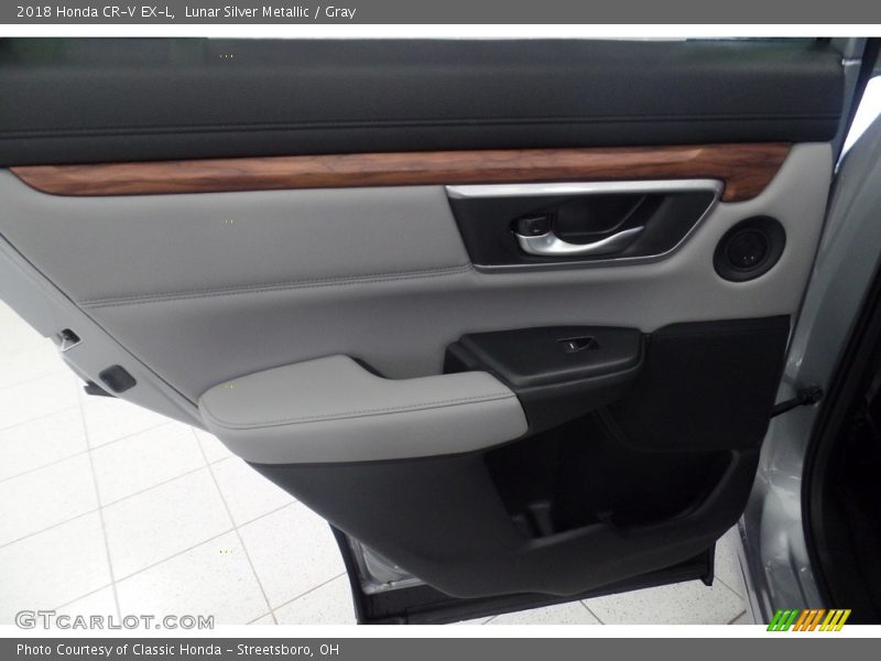 Lunar Silver Metallic / Gray 2018 Honda CR-V EX-L