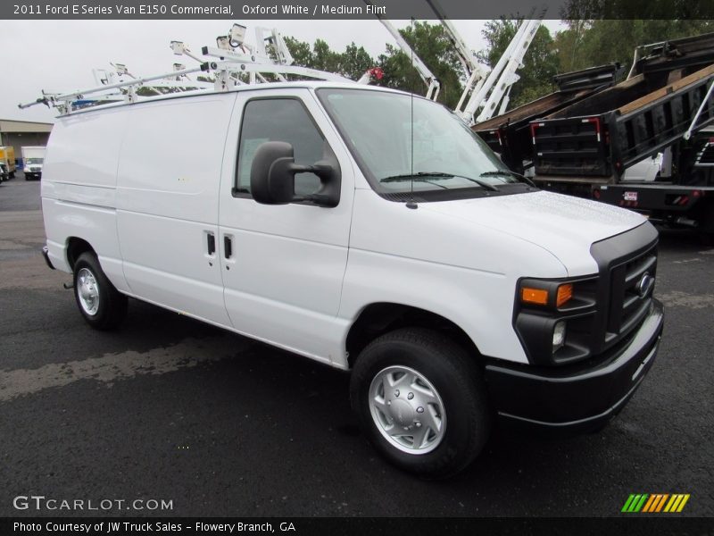 Oxford White / Medium Flint 2011 Ford E Series Van E150 Commercial