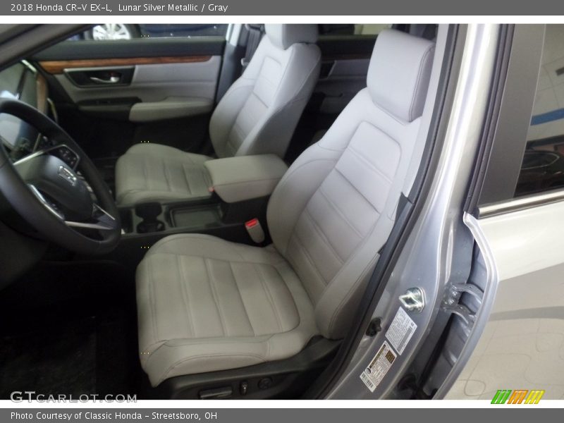 Lunar Silver Metallic / Gray 2018 Honda CR-V EX-L