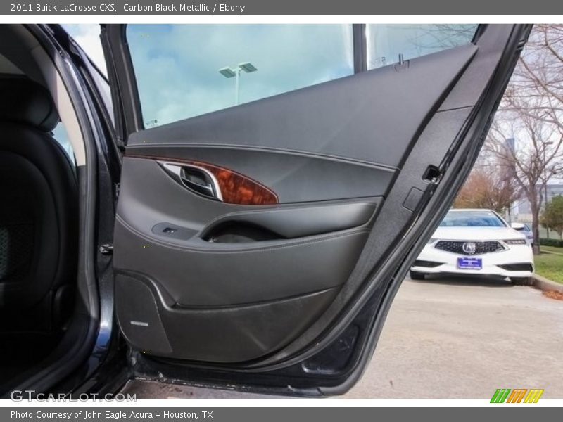 Carbon Black Metallic / Ebony 2011 Buick LaCrosse CXS