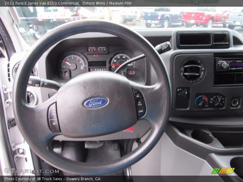 Oxford White / Medium Flint 2011 Ford E Series Van E150 Commercial