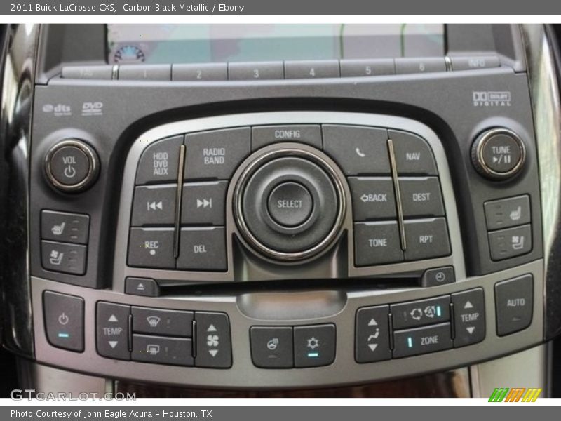 Carbon Black Metallic / Ebony 2011 Buick LaCrosse CXS