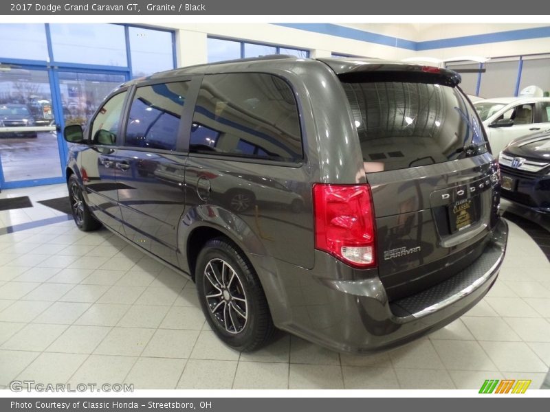 Granite / Black 2017 Dodge Grand Caravan GT