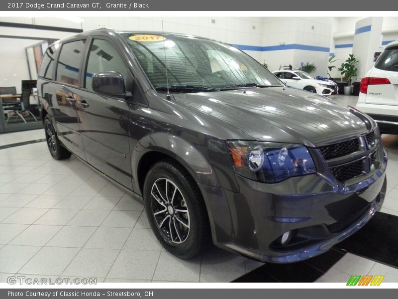 Granite / Black 2017 Dodge Grand Caravan GT