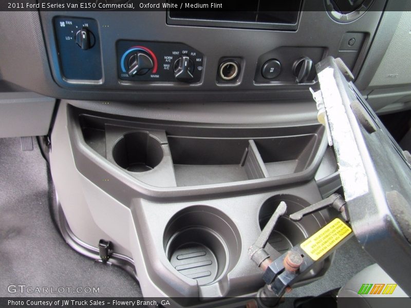 Oxford White / Medium Flint 2011 Ford E Series Van E150 Commercial