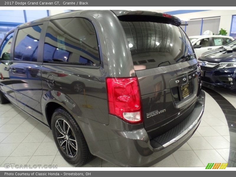 Granite / Black 2017 Dodge Grand Caravan GT