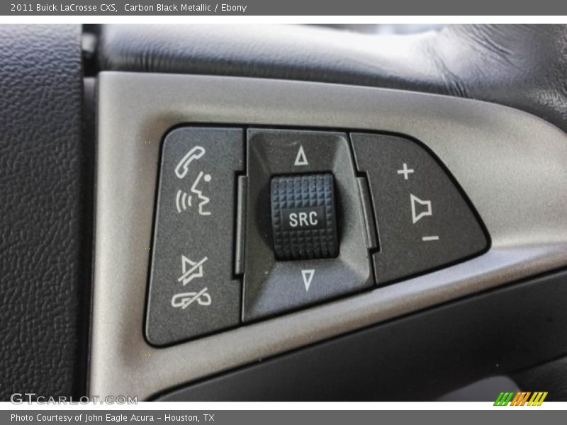 Carbon Black Metallic / Ebony 2011 Buick LaCrosse CXS