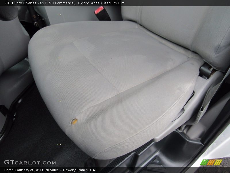 Oxford White / Medium Flint 2011 Ford E Series Van E150 Commercial